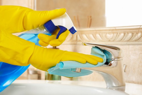 Deep carpet cleaning process in a West Ham home interior
