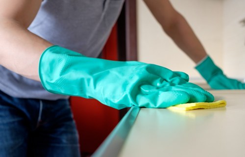 Professional cleaning tools used for stain removal in West Ham